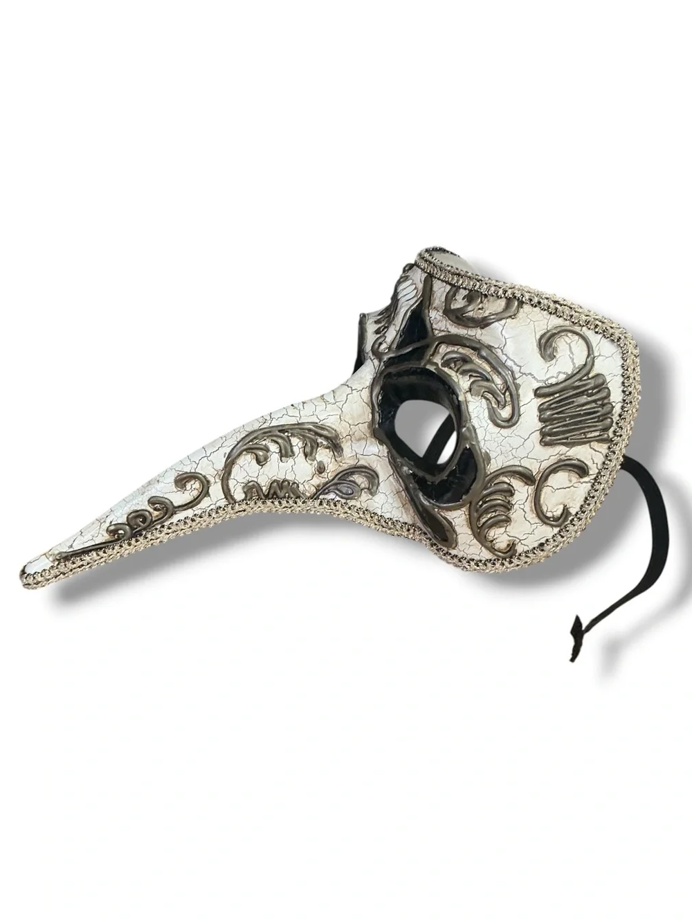 Long-Nosed Venetian Style Masquerade Mask